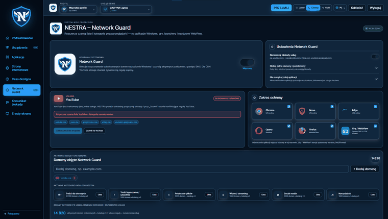 Ekran Network Guard